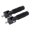 1 Pair Universal Motorcycle Footrests Rear Set Footpegs with 8mm