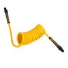 DEWALT 1/4-Inch x 10ft Polyurethane Recoil Hose with 1/4-Inch Fittings