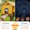 Automatic Chicken Coop Door Solar Powered - Remote Control/Timer/Light Sensor