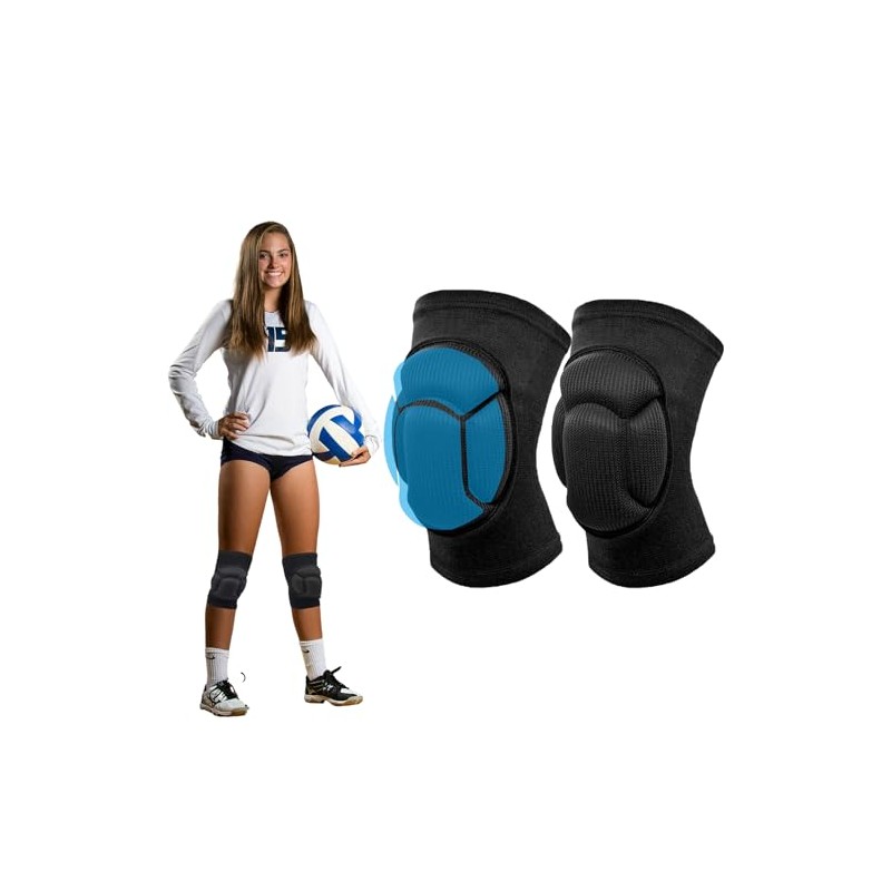 Rodilleras Voleibol,1 par Rodilleras Deportivas Espuma Gruesa