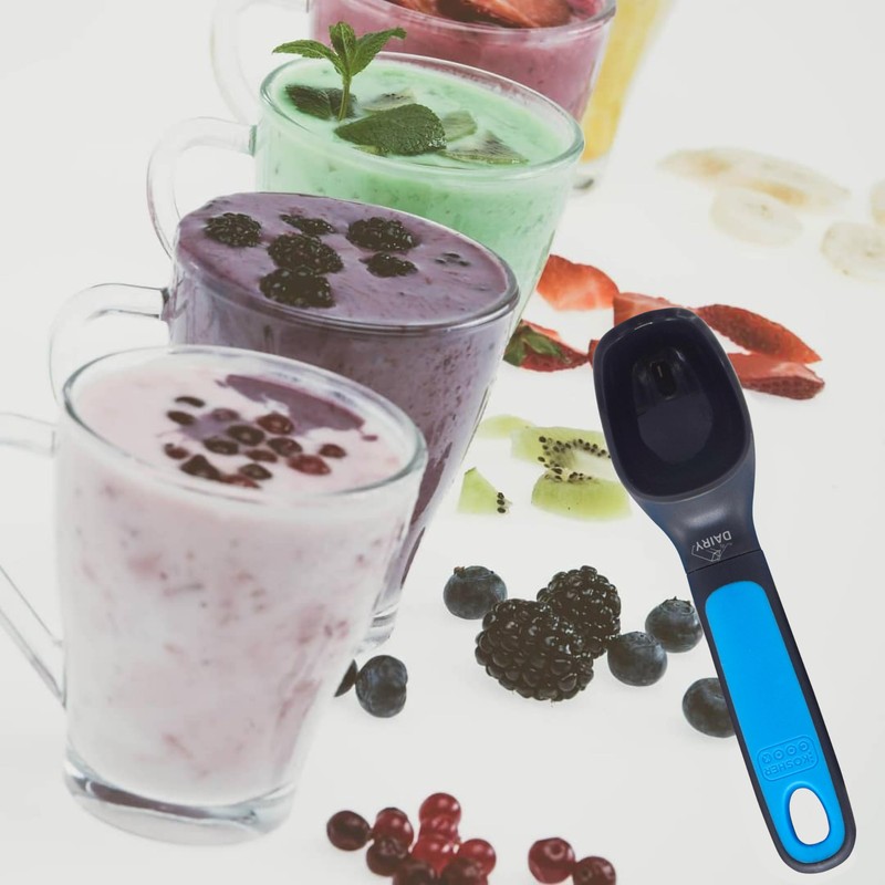 Dairy Blue Ice Cream Scooper - Non Stick Silicone Scooper
