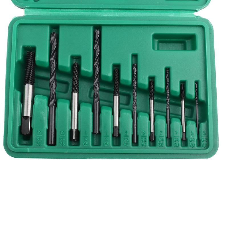 Screw Extractor Set for Broken Screw,5pcs Damaged Screw Remover+5pcs M2