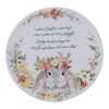 Certified International Sweet Bunny Round Pass Along Serving Plate, 12"