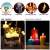 AGPTEK Battery Operated Tea Lights, Fameless Lot 24 Led Candles