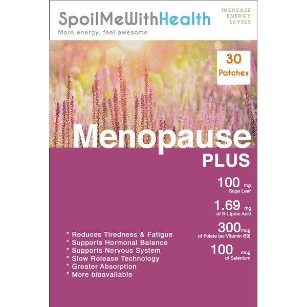 SpoilMeWith Health: Menopause Plus Patches - 30 Days Supply