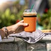 4 X Cooler Sleeve Raffredda Lattina 7 x 10 cm