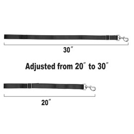 GAITWIN Horse Bucket Strap Hangers,Horse Suppliers Adjustable Nylon Straps up to 700 lbs for Hay Bag Nets, Water Buckets,Hanging-Pratical and Easy Use (6pcs Black)