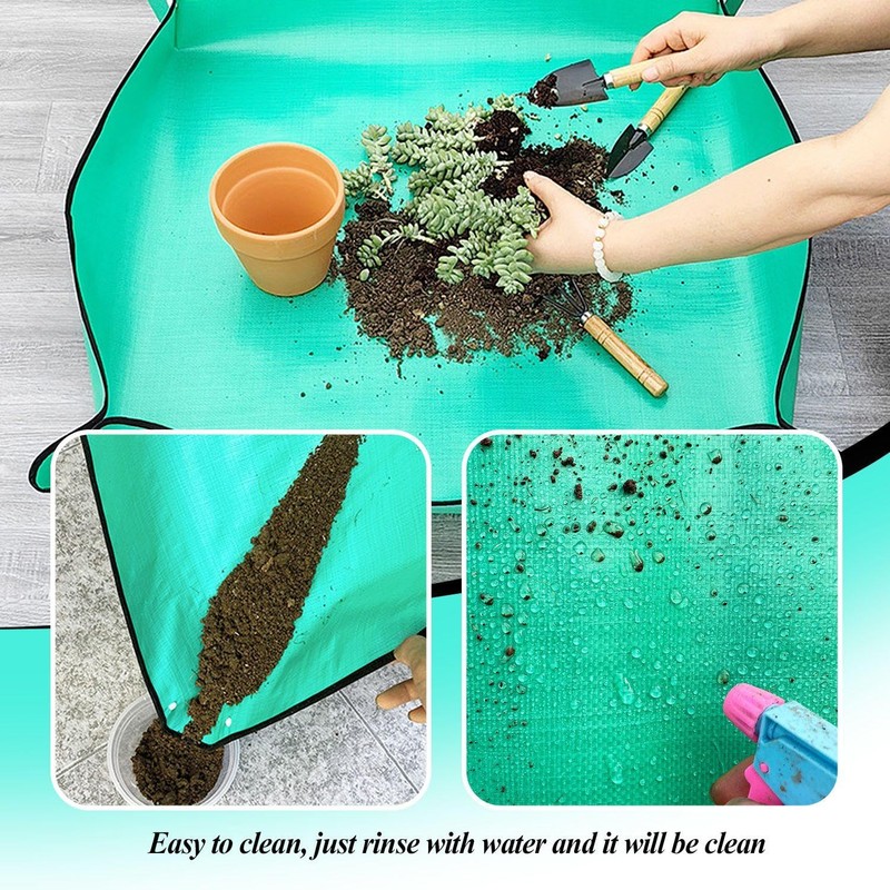 QFEHTHSK 1 x Garden Work Mat, Leak-proof Garden Work Mat,