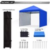 ABCCANOPY Easy Pop up Canopy Tent with 2 Sidewalls for