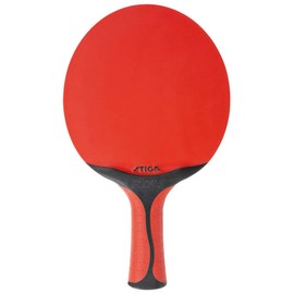 Stiga Seasons Flow Spin Table Tennis bat, Red/Black