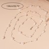 ANDKISS Gold Pearls Necklaces for Women-18K Gold Plated Layered Pearl