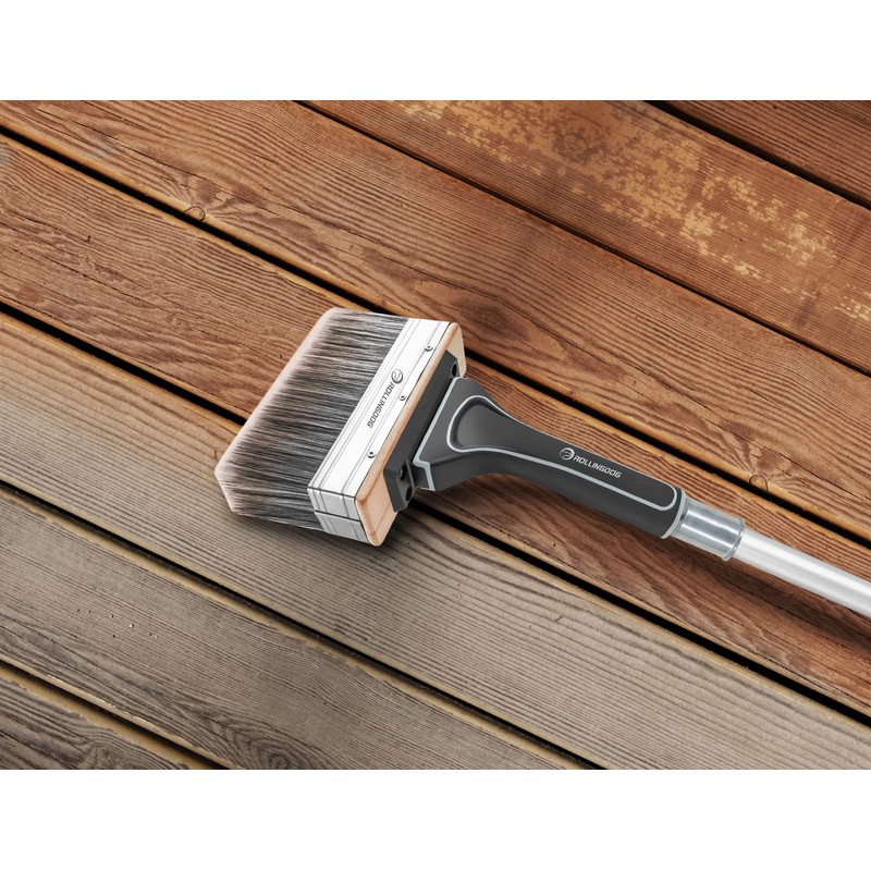 ROLLINGDOG Deck Stain Brush - 7 Inch Limewash Deck Brush
