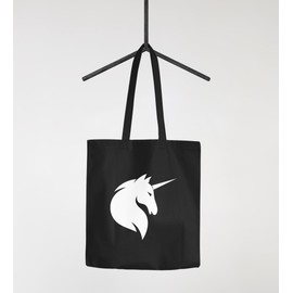 Cloth Bag Unicorn Silhouette Moon Unicorn Bag Works®