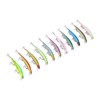 11 Pcs Simulation Minnow Lure Plastic Fishing Bait Fishing Accessories