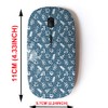 2.4G Wireless Mouse with Cute Pattern Design for All Laptops