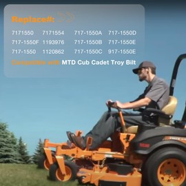 HQPASFY Steering Sector Pinion Gear Rebuild Kit Compatible with Cub Cadet Replace# 717-1550F