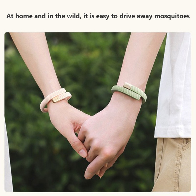 Mosquito Repellent Bracelet Silicone Mosquito Bands Natural Wristbands for Kids