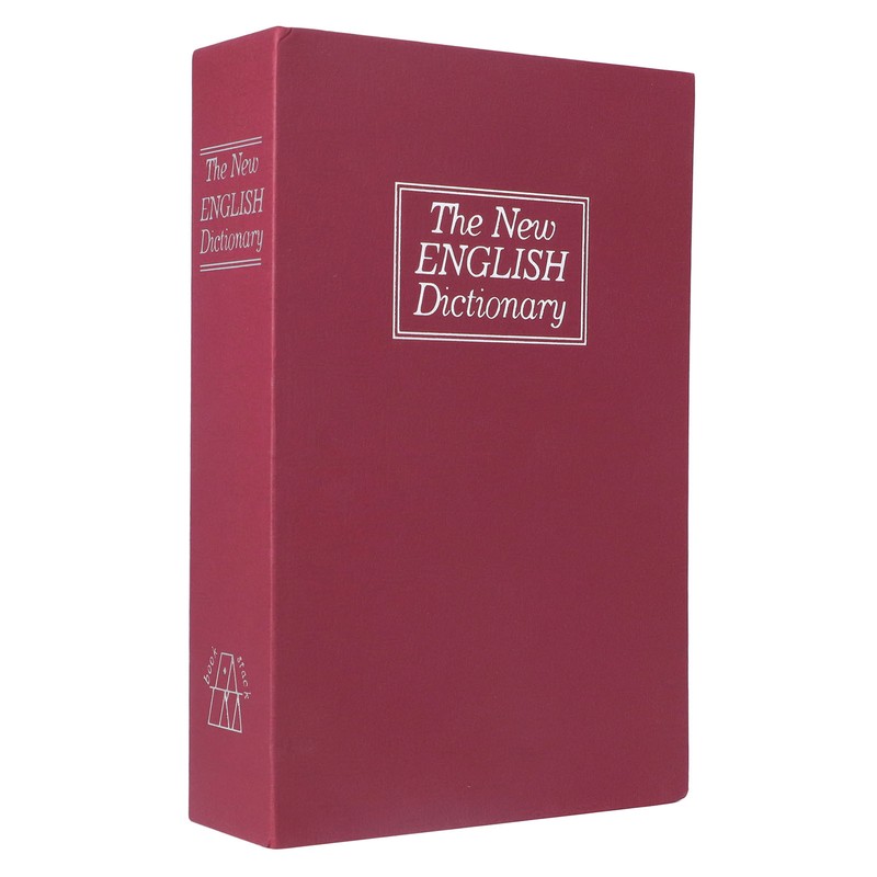 Diversion Book Safe Imitation Books Realistic Stainless Steel Liner Portable