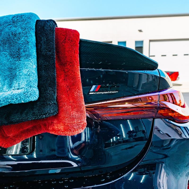 BLACKLINE® TWISTED-LOOP DRYING TOWEL - Ultra-Absorbent Car Drying Towel Made
