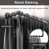 Rustic Curtain Rod - Adjustable Room Divider Rod for Windows