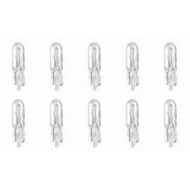 CEC Industries #17 Bulbs, 28 V, 1.82 W, W2.1x4.9d Base, T-1.75 shape (Box of 10)