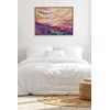 Kate and Laurel Sylvie Brush Strokes 90 Framed Canvas Wall