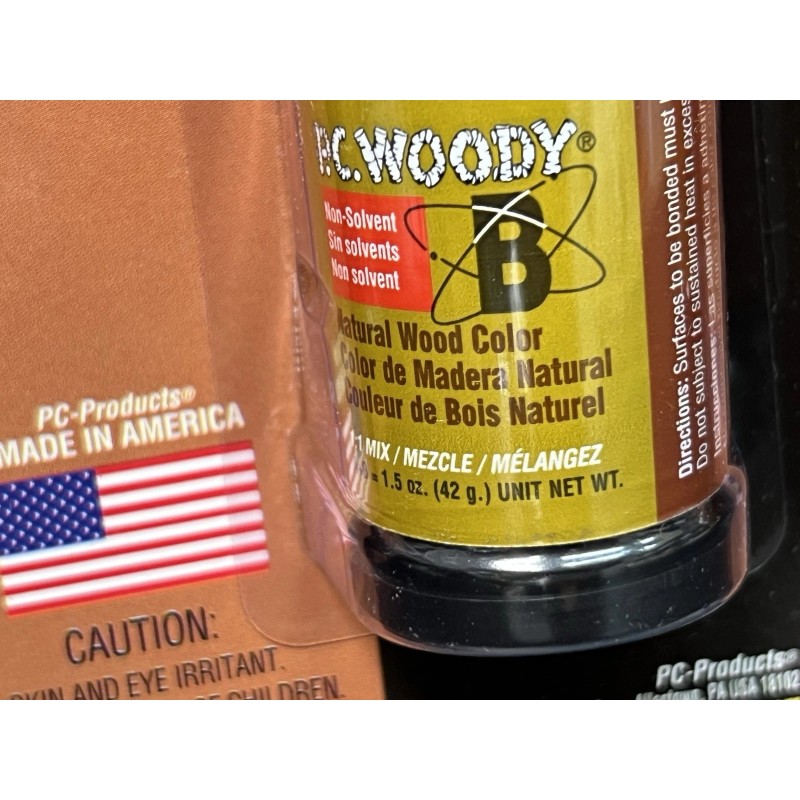 FILLR PC-Woody Wood Epoxy Paste 1.5oz (3-Pack) Permanent Repair –