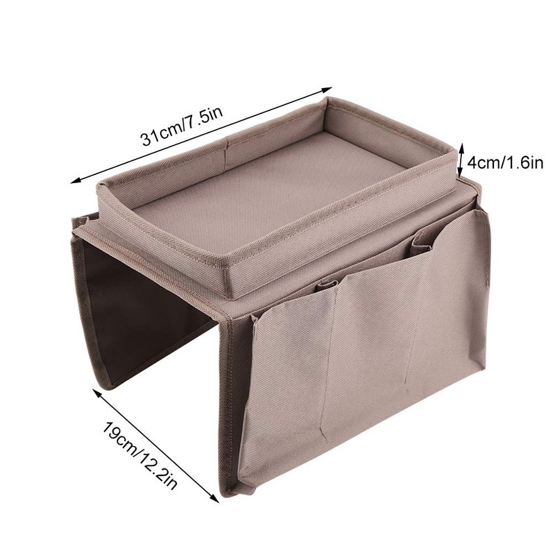 Arm Chair Caddy for Recliner, Chair Arm Organizer Sofa Armrest