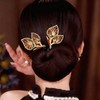 Bun Maker Crystal Hair Bun Maker French Twist Hair Disk
