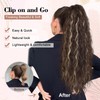 QGZ Ponytail Extension 26 Inch Claw Clip in Ponytail Extensions