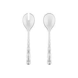 Guzzini - Vanity Salad Servers Made from Bio-Based San and Bio-Based SMMA - Aria (Transparent)
