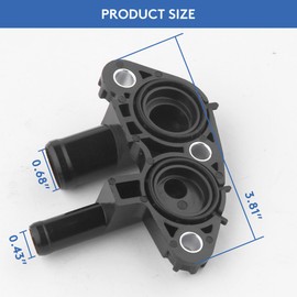 11821AA660 PCV Hose Connector Compatible with Subaru BRZ 2013-2024, Crosstrek 2013-2024, Forester 2011-2015, Impreza 2012-2024, Legacy 2013-2019, Outback 2013-2019, WRX 2015-2016 PCV Valve Connector