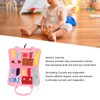 Educational Activity Developing Sensory Board Kids Dress Learning Board Toy