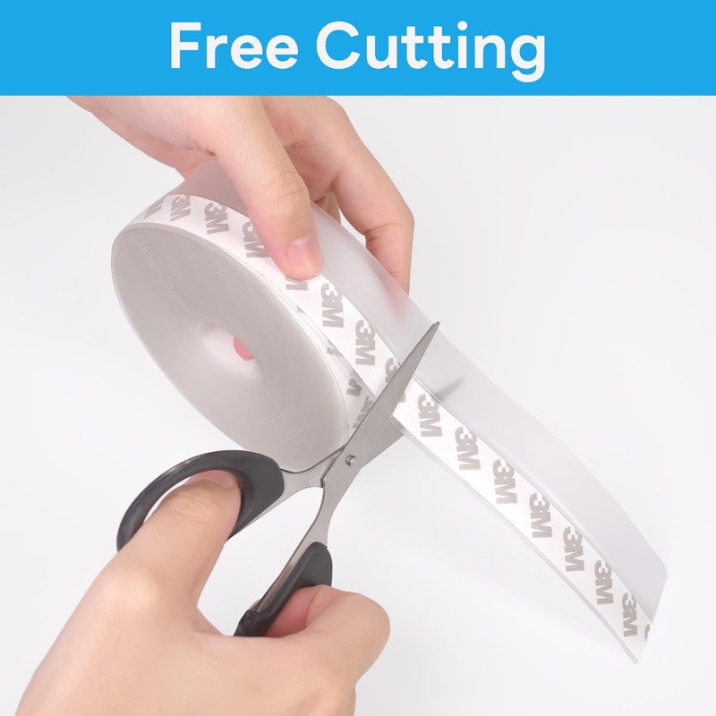Orechic Weather Stripping Door Seal Strip, Rubber Sealing Tape for