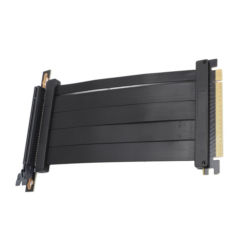 PCIE 4.0 X16 Extender 90 Degree 26GB/s 5.9 Inch Shielded