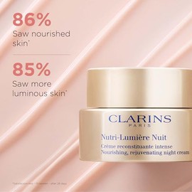 Clarins Nutri-Lumiere Night Cream Cream Unisex 1.6 oz