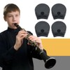 Clarinet Thumb Rest Set of 4 Black Durable Comfortable Woodwind