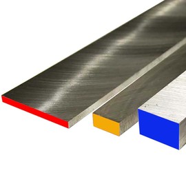 2" x 2.5" x 12", O1 Tool Steel Flat, DeCarb Free, Annealed