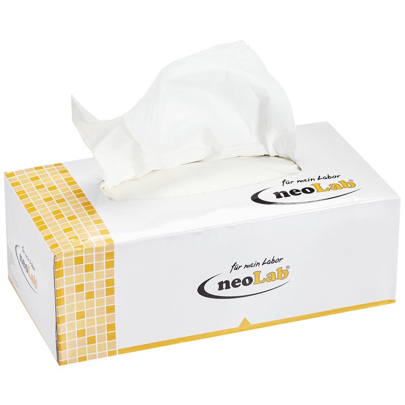 neoLab Line neoTissue White 2-Ply Cellulose Wipes 190mm x 174mm