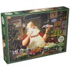 Cobblehill 80046 1000 pc Santa Painting Cars Puzzle, Various