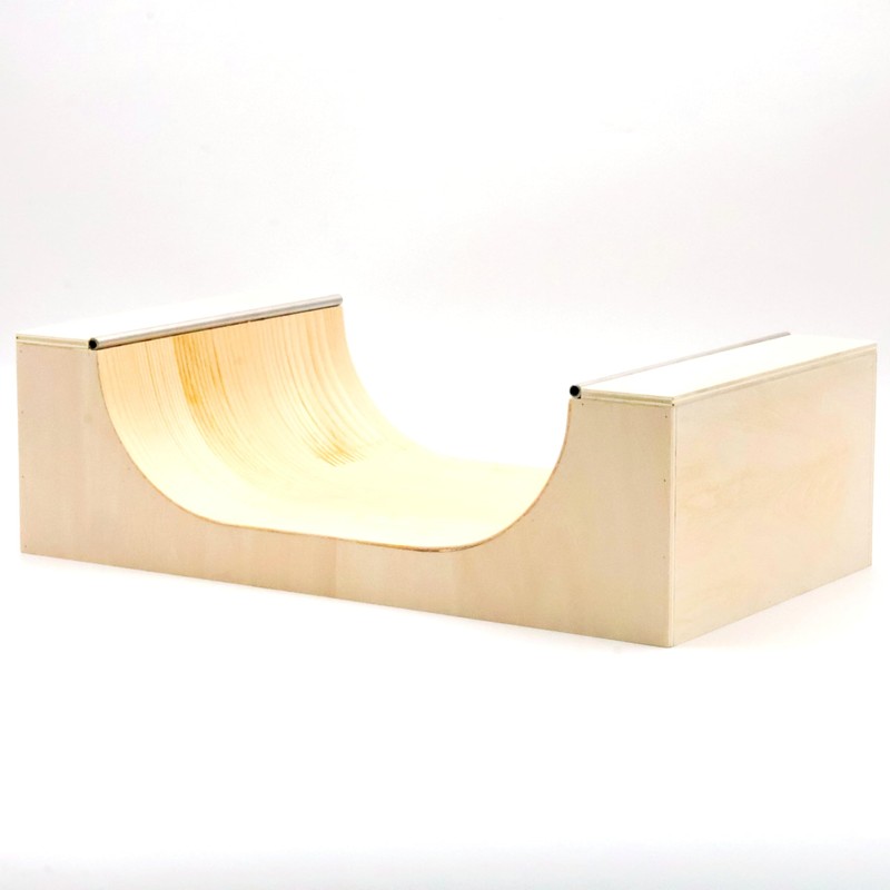 RACOFSB Wooden Fingerboard Half Pipe Ramp Handmade Pro Obstacles