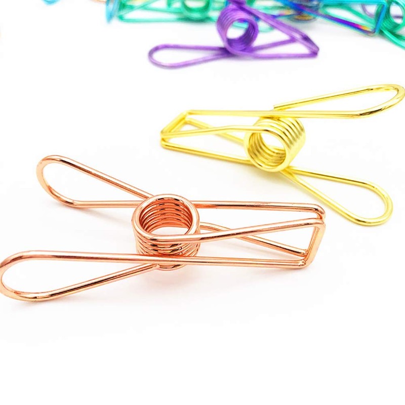 25 Pcs Metal Clothes Pegs Laundry Pegs Photos Clips Clothesline