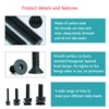 747 Pcs Nuts And Bolts Assorted Set(M3/M4/M5), Flat Hex Socket