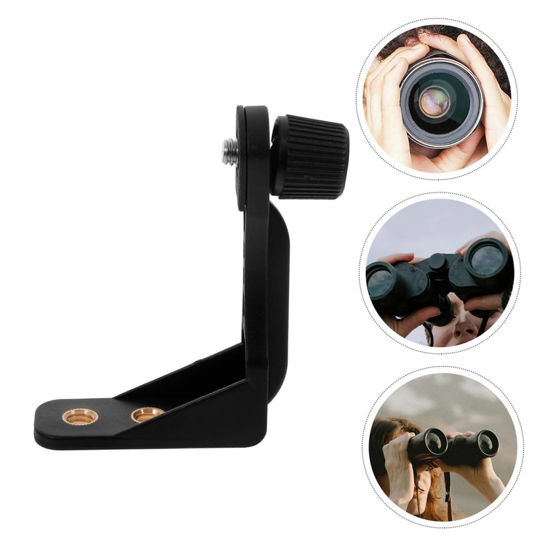 Operitacx 2pcs Quick Adapter for Binocular Photography Durable Mount for