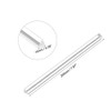 sourcing map 10mmx200mm Transparent Clear Solid Acrylic Triangle Rod PMMA