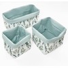 BABEES Storage Basket Changing Table Baby Basket Set of 3