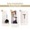 10 Pack Hinge Door Stoppers, Heavy Duty Door Stopper Hinge,