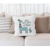 SpecialMe® Cushion Cover Mir egal ich Bin Ein Alpaca –