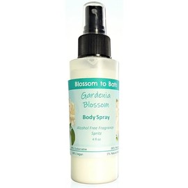 Gardenia Blossom Body Spray (4 Ounce) - Phthalate Free Fragrance - Energizes Skin with a Rousing Floral Scent