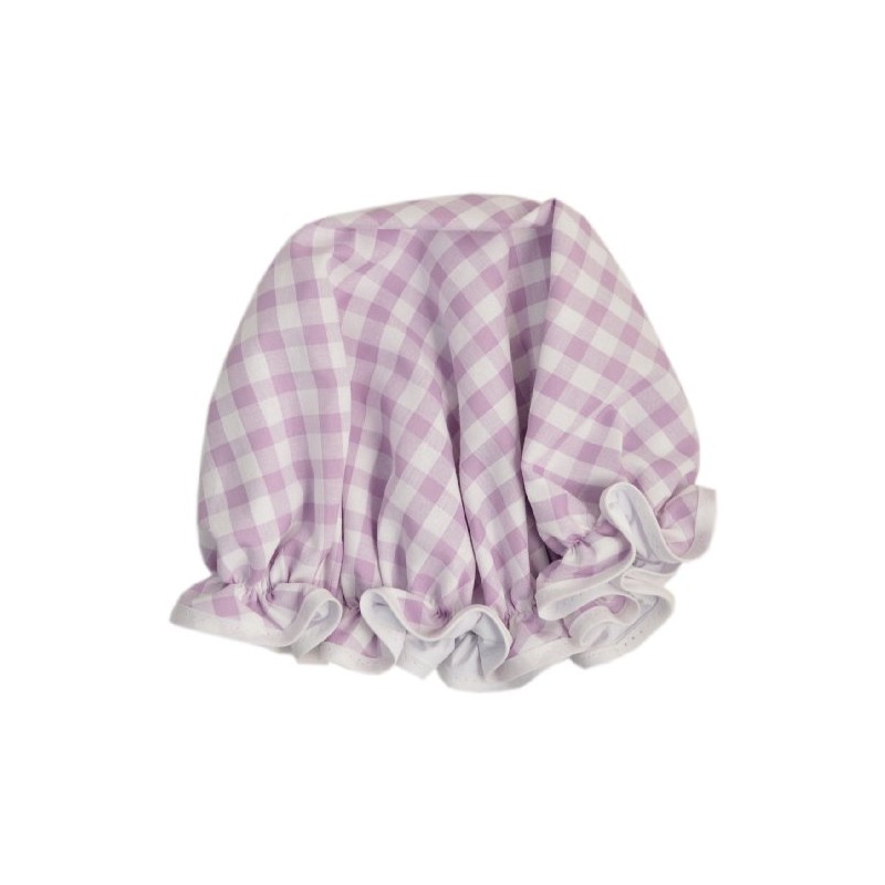 Vagabond Bags Ltd Shower Cap, Lilac Gingham
